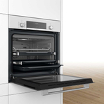 Встраиваемый духовой шкаф BOSCH HBJ558YW3Q, белый