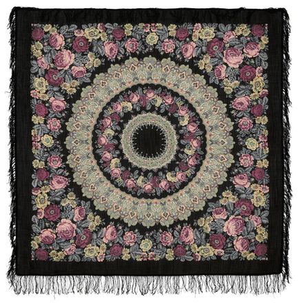 Павловопосадский платок Молитва 353-20