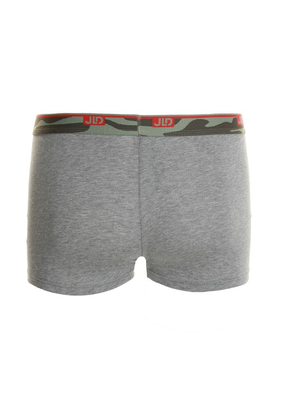 Мужские трусы-боксеры с широкой резинкой в милитари стиле (Размер: XL) (Цвет: черный)