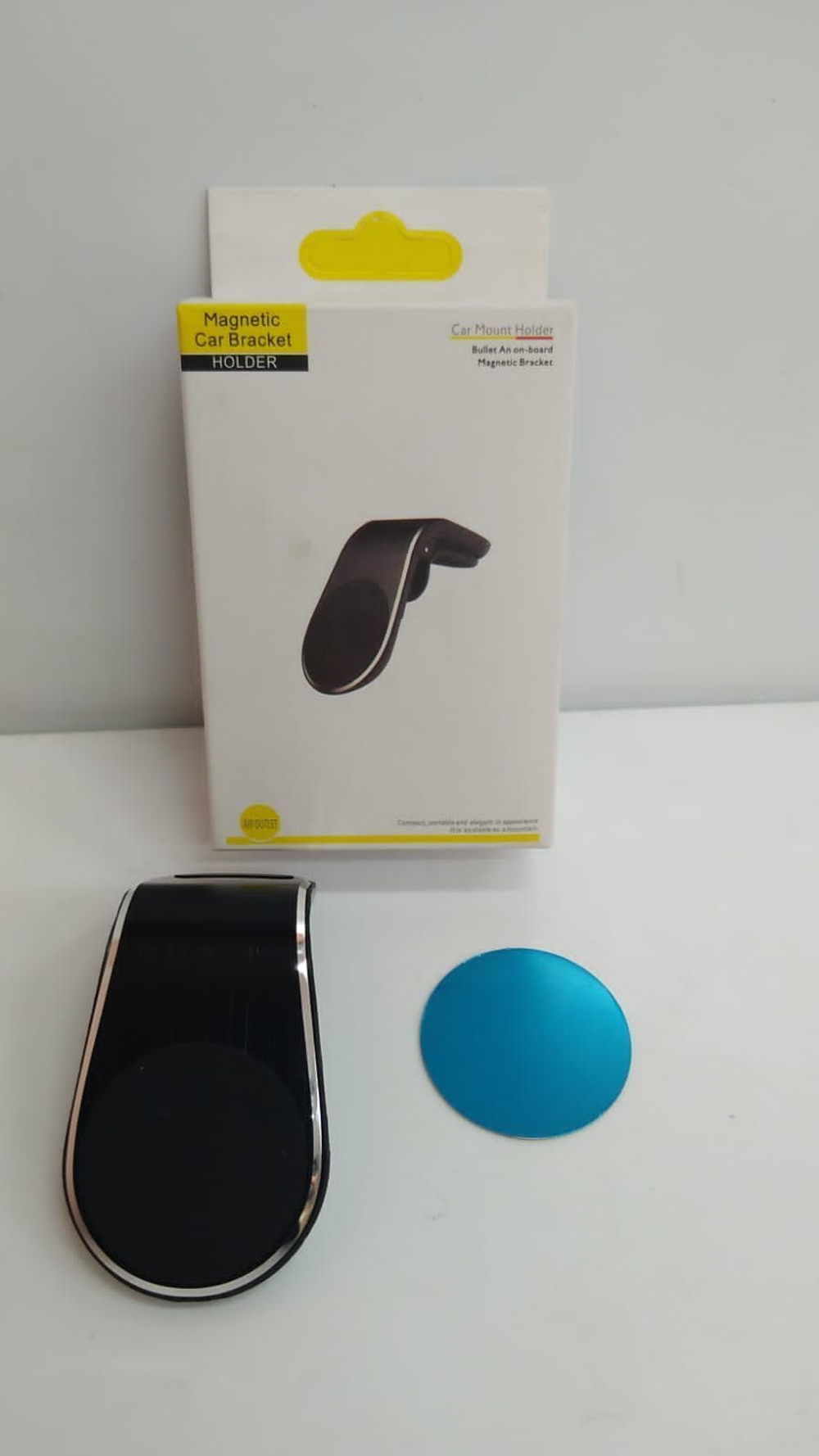 Автомобильный магнитный держатель на дефлектор воздуховода Hoco F3