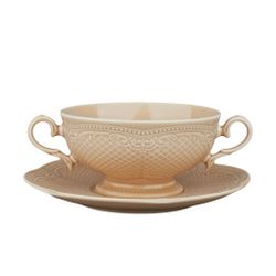 Бульонная пара 315 мл d 11,8 см h6,3 см Aristocrat Peach Tea Noble [1]