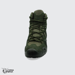 Ботинки Lowa Zephyr Mid олива, треккинговые (лето/демисезон)