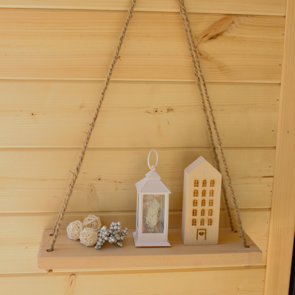 Полка настенная заготовка без бортов с отверстиями 1 шт. 34х10х2 см