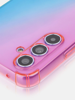 Чехол ROSCO для Samsung Galaxy A54 (арт.SS-A54-HARD-TPU-PINK-BLUE )