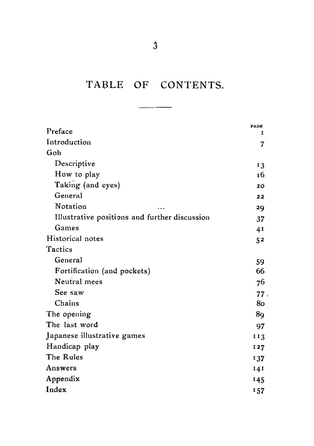 Goh or wei chi: a handbook of the game and full instructions for play | Horace F Cheshire
