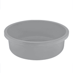 Таз круглый 18л серый шторм