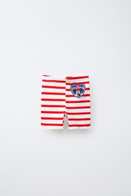 ZARA ВЕЛОСИПЕДКИ MINNIE MOUSE © DISNEY © DISNEY В ПОЛОСКУ, КРАСНЫЙ