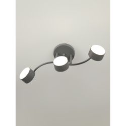 Светильник настенно-потолочный спот Rivoli Vivien 7077-703 3хGX53 15 Вт поворотный | Споты-Подсветки