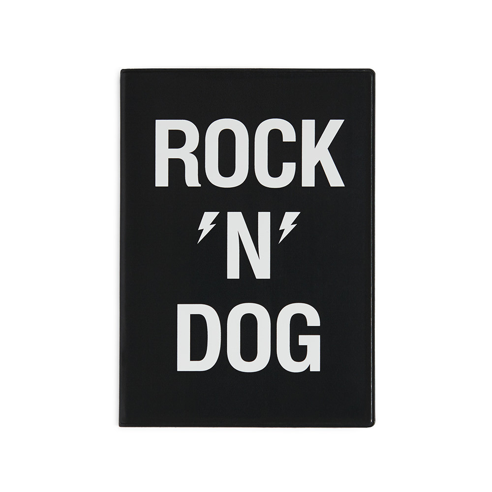 Обложка для ветпаспорта ROCK'N'DOG (твердый переплет) Шарик