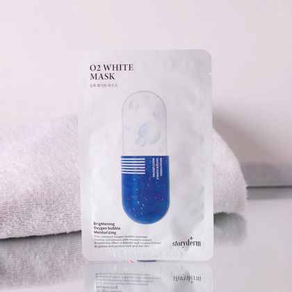 Осветляющая и увлажняющая шелковая маска SILK MASK O2 WHITE MASK 25 мл