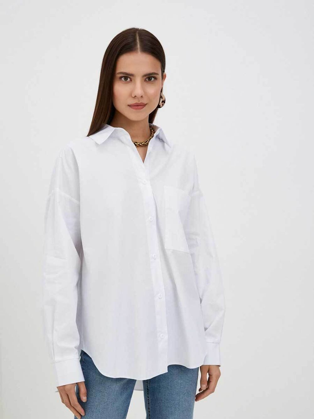 Рубашка  оверсайз