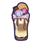 Пенал 1 отд. 22*10см ПВХ, на молнии "Стакан" (Феникс+)