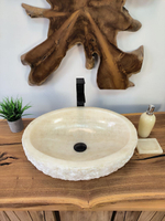 Раковина из оникса Erozy Natural EO-65743 51х40х15 из натурального камня