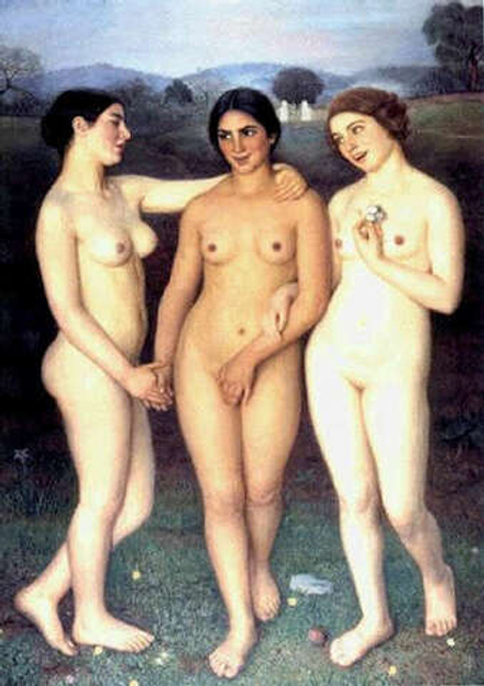 Eugenio Hermoso Martinez (1883-1963) - эротическое искусство испанского художника