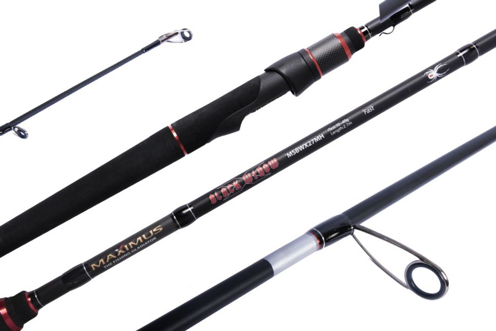 Спиннинг Maximus BLACK WIDOW -X  24MH 2,4 m 12-42 g 10-20 lb
