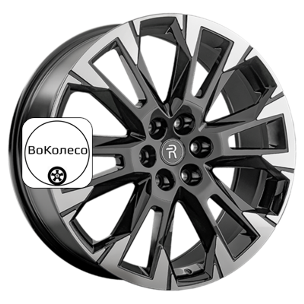 8x20/6x114,3 ET46 D67,1 KI385 BKF (конус, C570) Replay