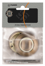 Ручка поворотная BK6 RM CF-17 кофе