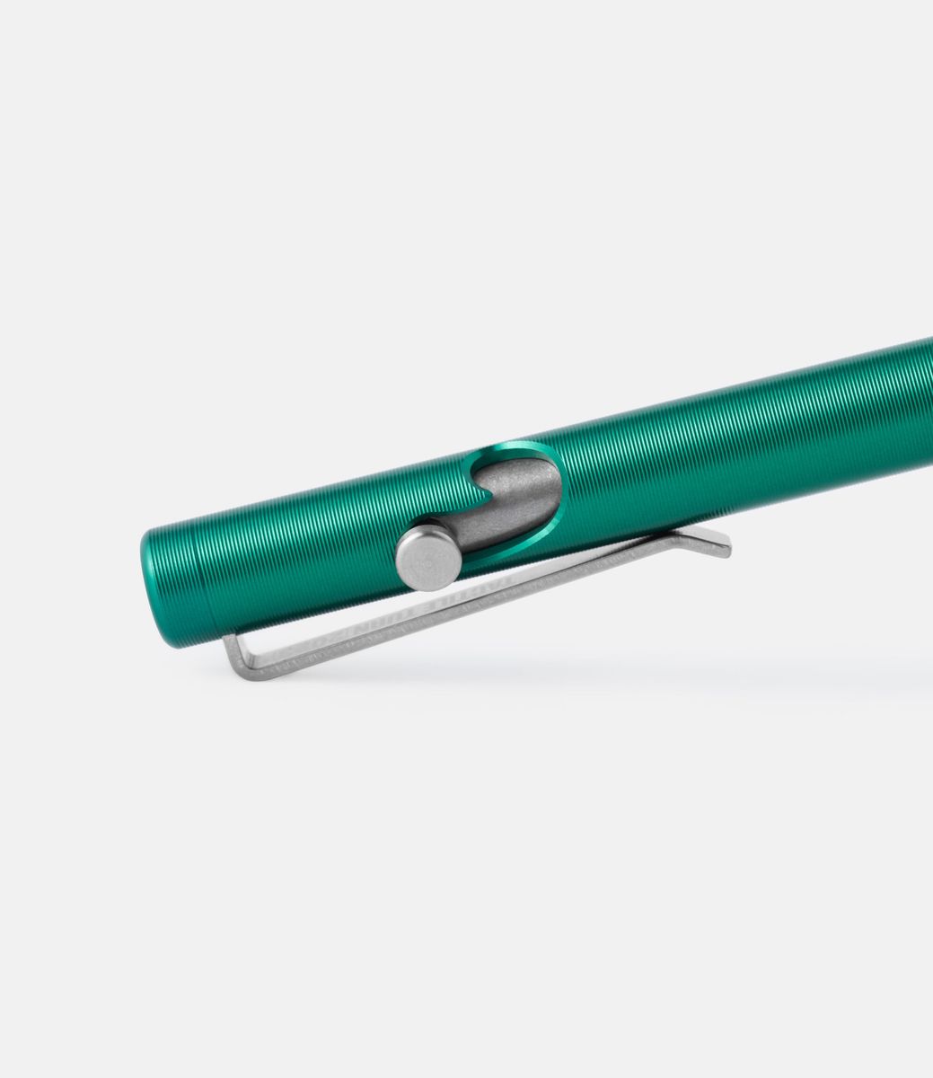 Tactile Turn Aluminum Bolt Action Pen Green — ручка из алюминия