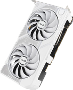 Видеокарта ASUS NVIDIA  GeForce RTX 5060 DUAL-RTX5060-O8G-WHITE 8ГБ Dual, GDDR7, OC,  Ret