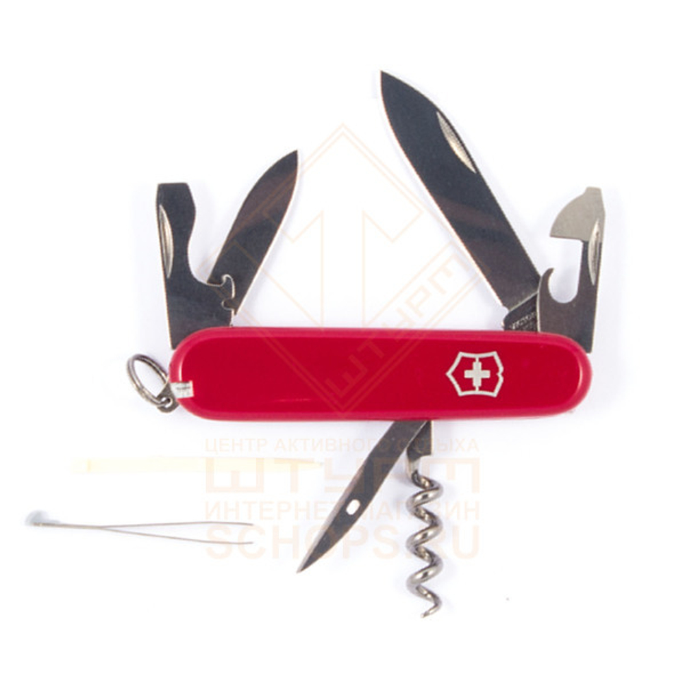 Нож многофункциональный Victorinox Tourist 84 мм, Red
