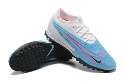 Шиповки Nike Phantom GX Elite TF (Белый+голубой)