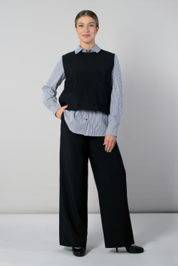 Жилет женский 2955ВП, черный #70Ч062955ВП