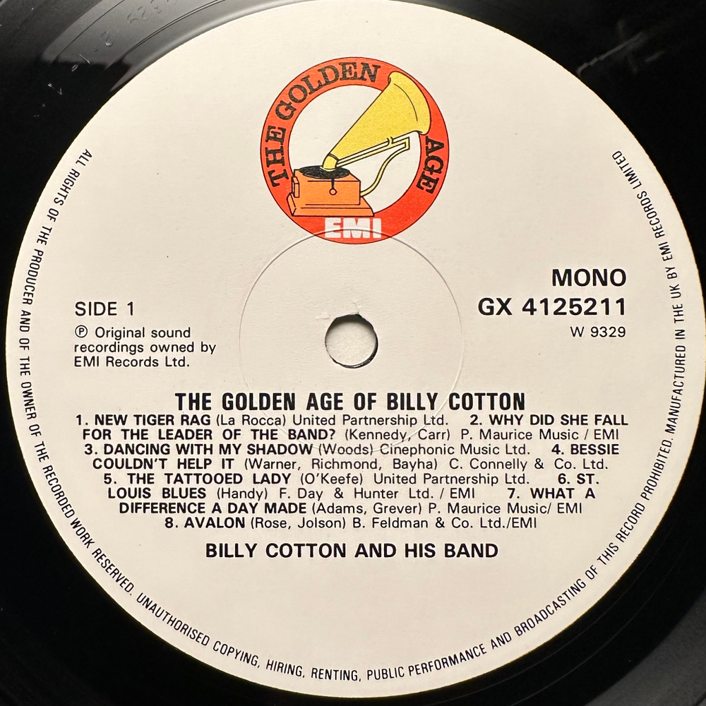 Billy Cotton And His Band - The Golden Age Of Billy Cotton And His Band (Англия)