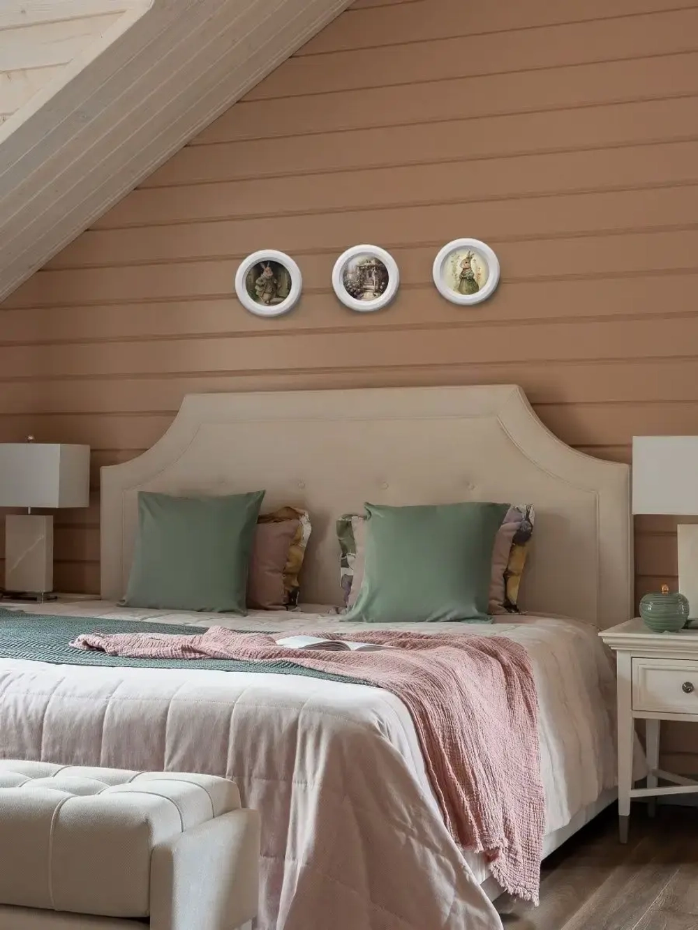 Картины на стену интерьерная на холсте 3 шт 17.5 см