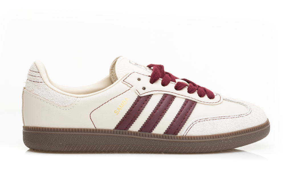 Adidas Samba (Milk/Bordo)