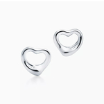 Серьги из серебра Tiffany 💞open heart. 925.Эксклюзив.💠В наличии