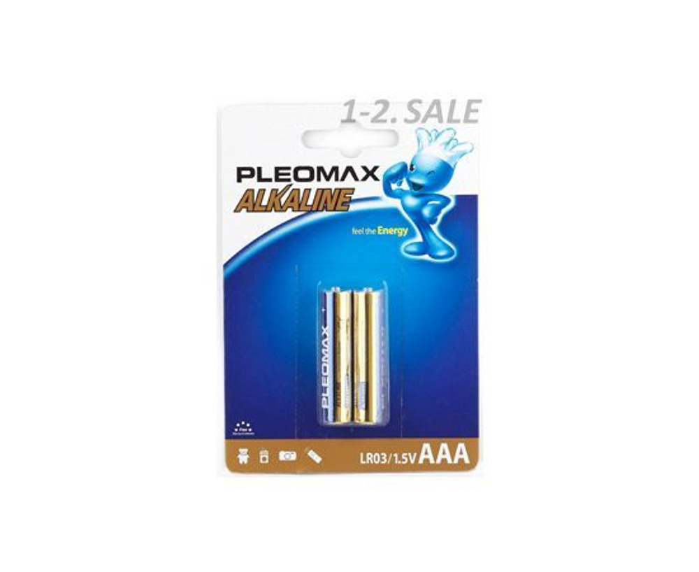 Элемент питания Pleomax LR03/286 BL2