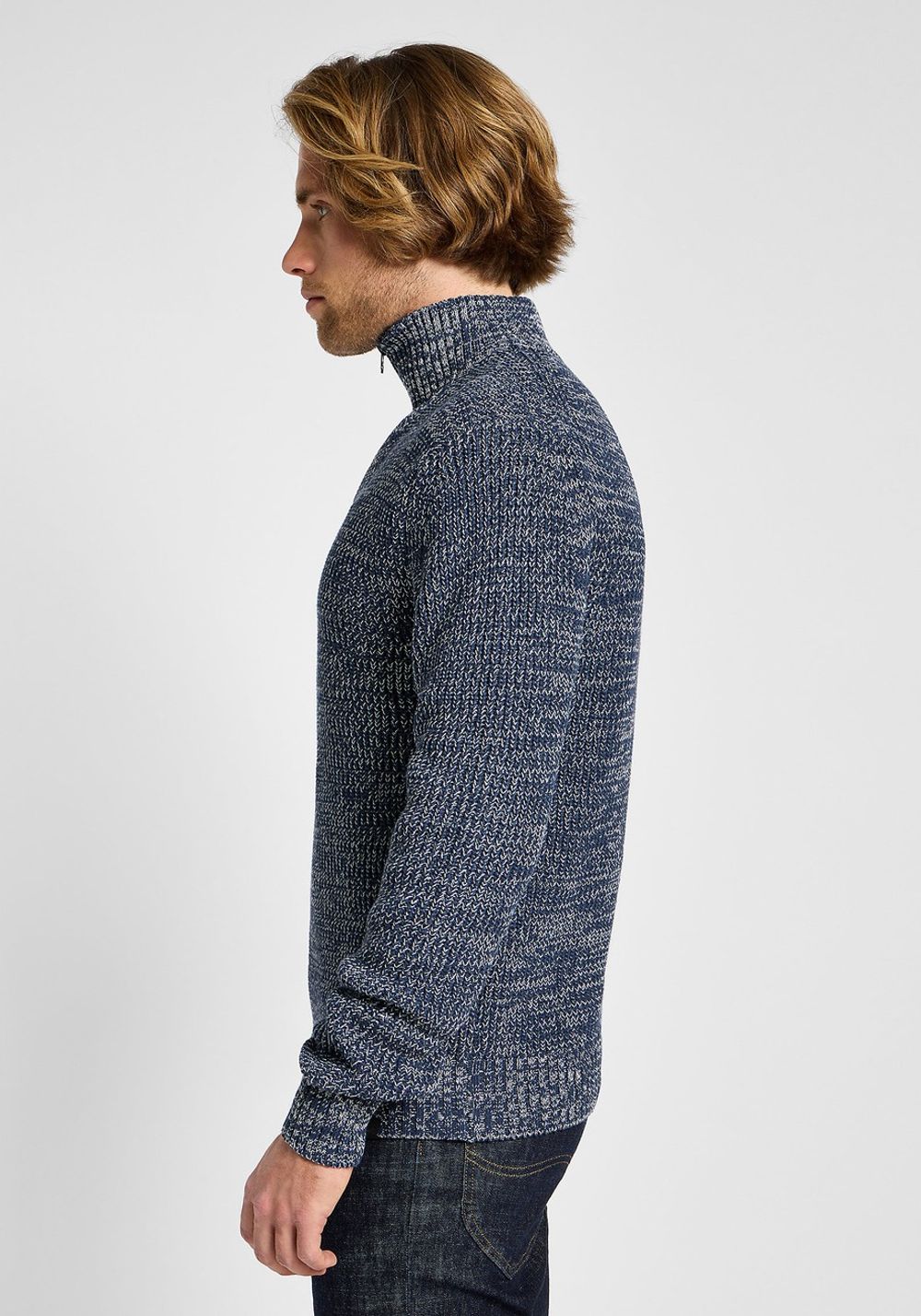 Джемпер HALF ZIP KNIT 112355674