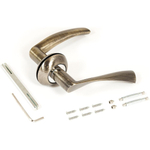 Ручка дверная Аллюр, ОСКАР AB (1300), 00010908, бронза