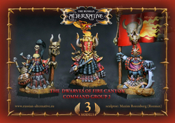 Dwarves of Fire Canyon Command Group 2