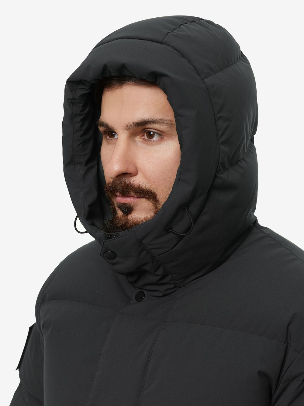 Куртка мужская пуховая BASK ANGIR черный