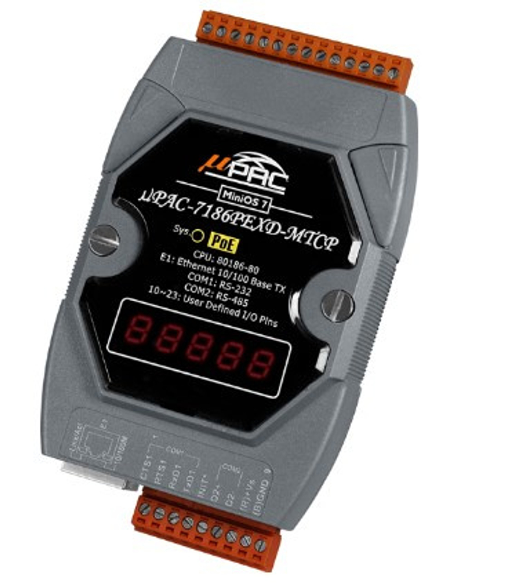 Коммутатор ICP DAS uPAC-7186PEXD-MTCP-G CR