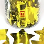 БЛЕСК 109 КОНФЕТТИ ЗВЁЗДЫ - ЗОЛОТО 3 сантиметра