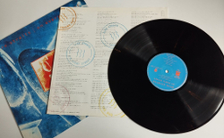 Винтажная виниловая пластинка LP Dire Straits On Every Street (Spain 1991)