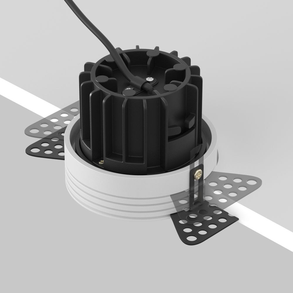 Светильник встраиваемый Maytoni Round DL058-12W4K-TRS-B