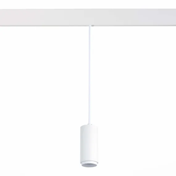 ST357.533.06 Магнитный трековый светильник подвесной ZOOM Белый LED 1*6W 3000K 667Lm Ra>80 10-60° IP СКАЙЛАЙН 48V