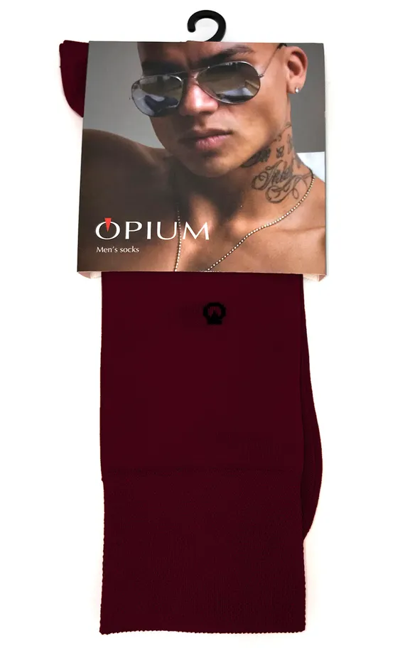 Мужские носки Premium Бордовый