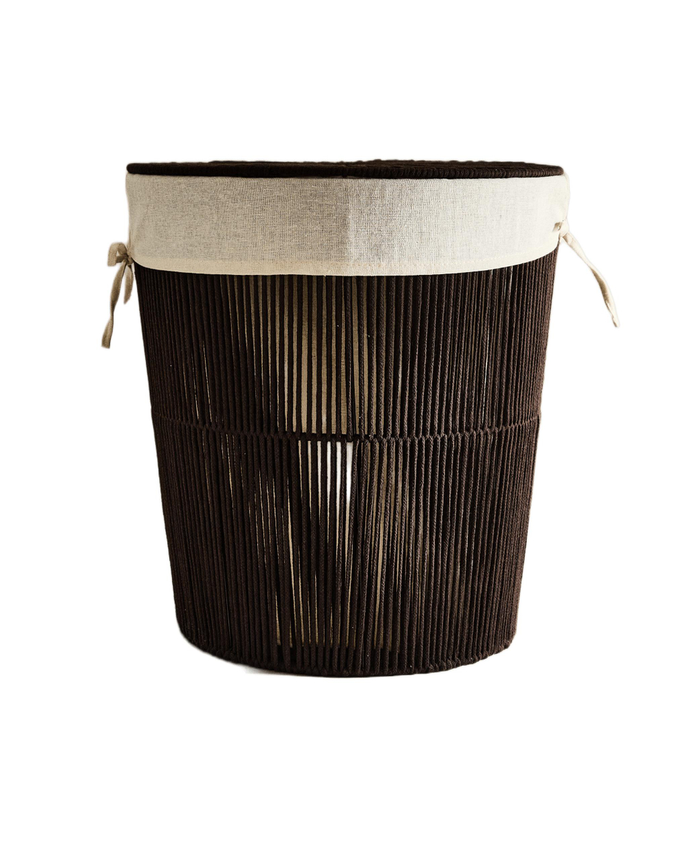 Zara Home Корзина из нержавеющей стали, цвет коричневый, 47 см