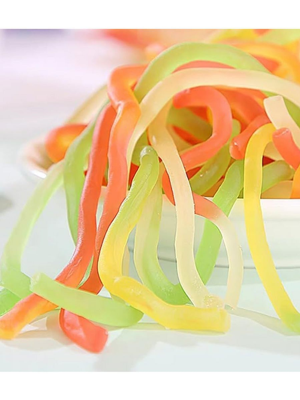 Мармеладные тянучки шнурки с фруктовыми вкусами 13 г