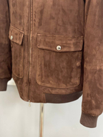 Замшевая куртка Brunello Cucinelli