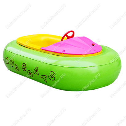 Электрическая бамперная лодка «Зелёная» на магнитном ключе