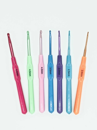 Крючок с пластиковой ручкой (2,0 мм)