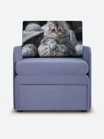 Кресло-кровать "Миник" с подлокотниками, купон Котенок в клубках