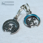 Серьги лунница