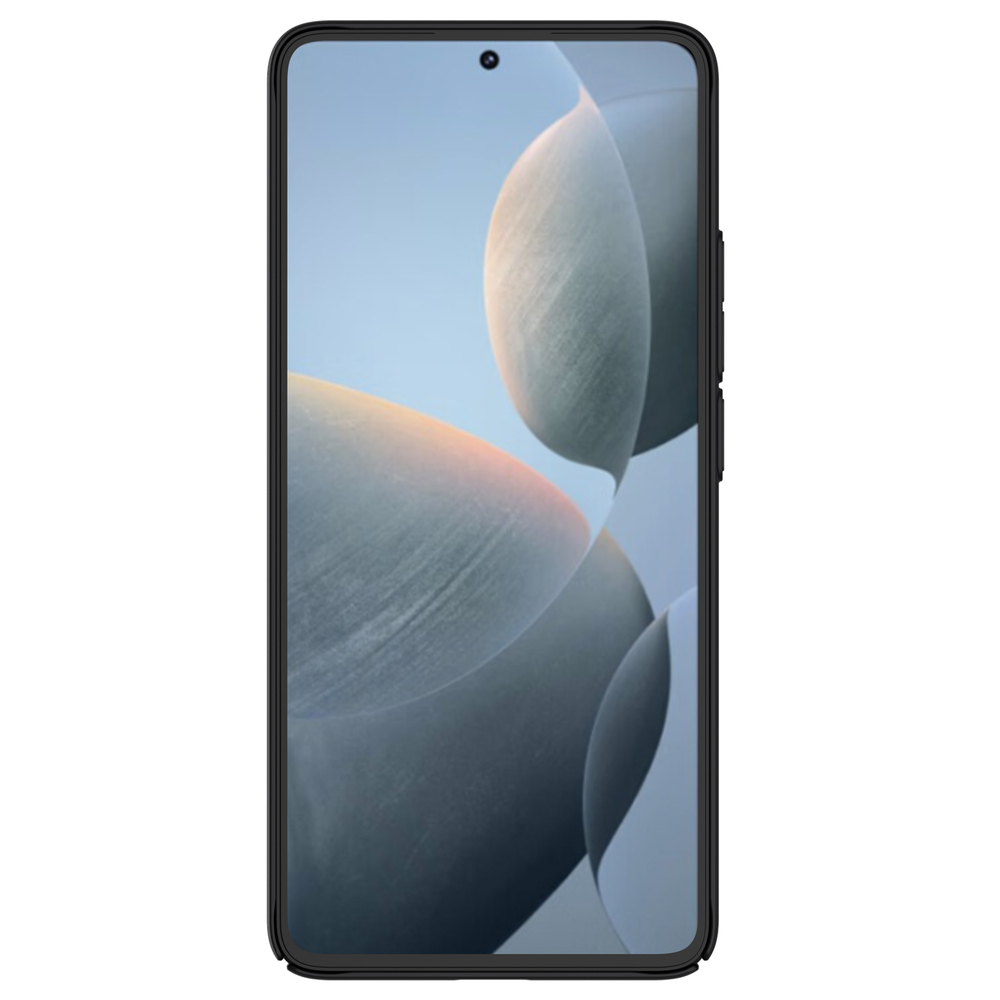 Тонкий жесткий чехол от Nillkin для Xiaomi Poco X6 Pro 5G и Redmi K70E, серия Super Frosted Shield