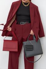 ШОППЕР КВАДРАТНЫЙ ГРАФИТ